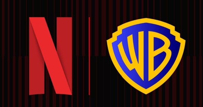Mock Netflix and WBD merger visualization